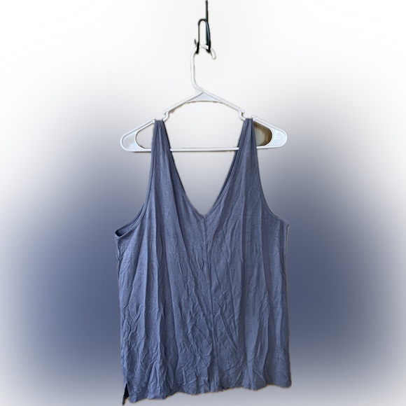 🤩3/$15🤩 MAURICES Brown Double V Tank Top With Sequin Front Size XL GUC - Picture 2 of 2